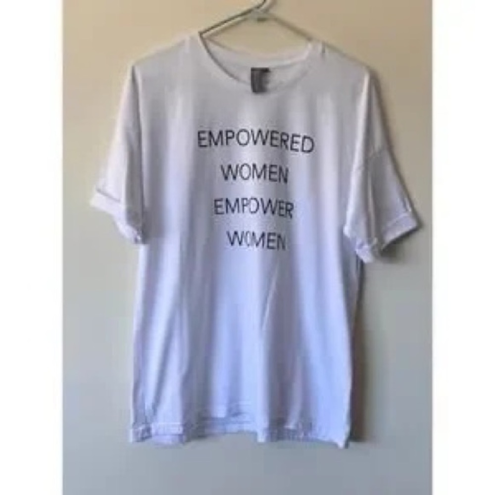 Empowered Women White T-Shirt